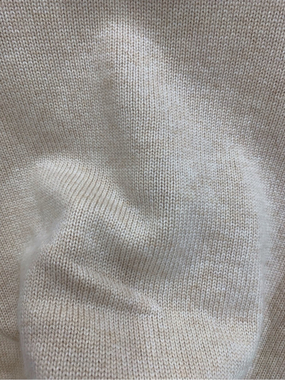 Polo by Ralph Lauren Beige Crewneck Sweater with Teddy Patch - Picture 7 of 8